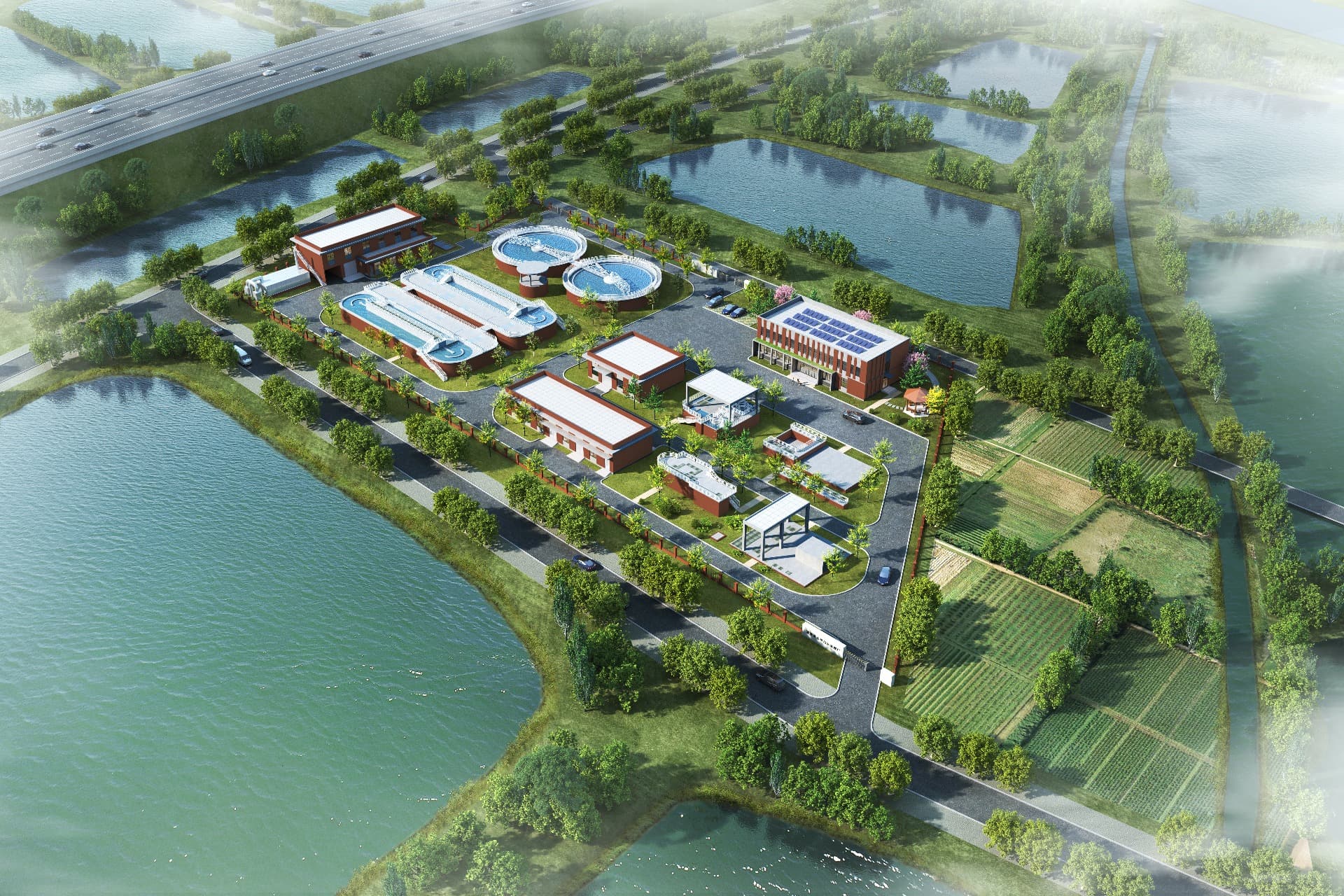 潼湖永平污水处理厂一期工程 - 惠州仲恺城市发展集团有限公司